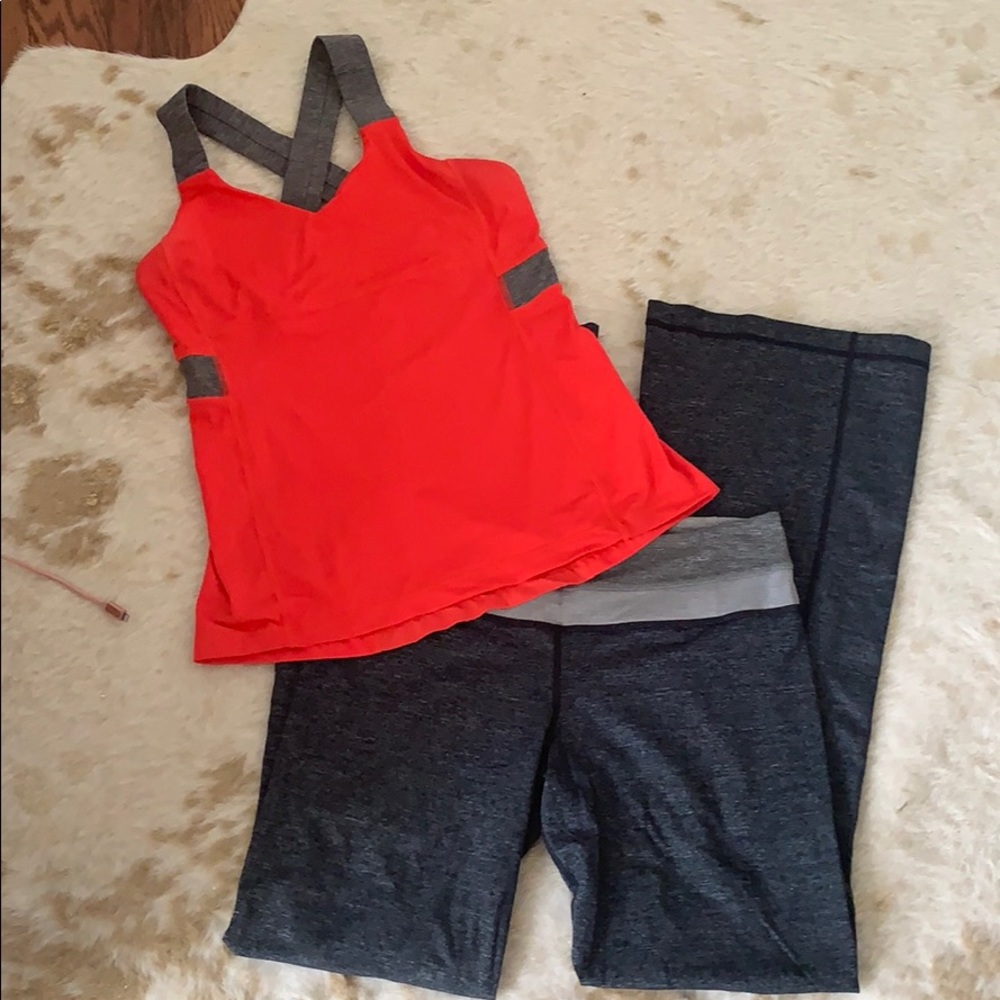 SOLD!!LuluLemon Yoga Top and Pants